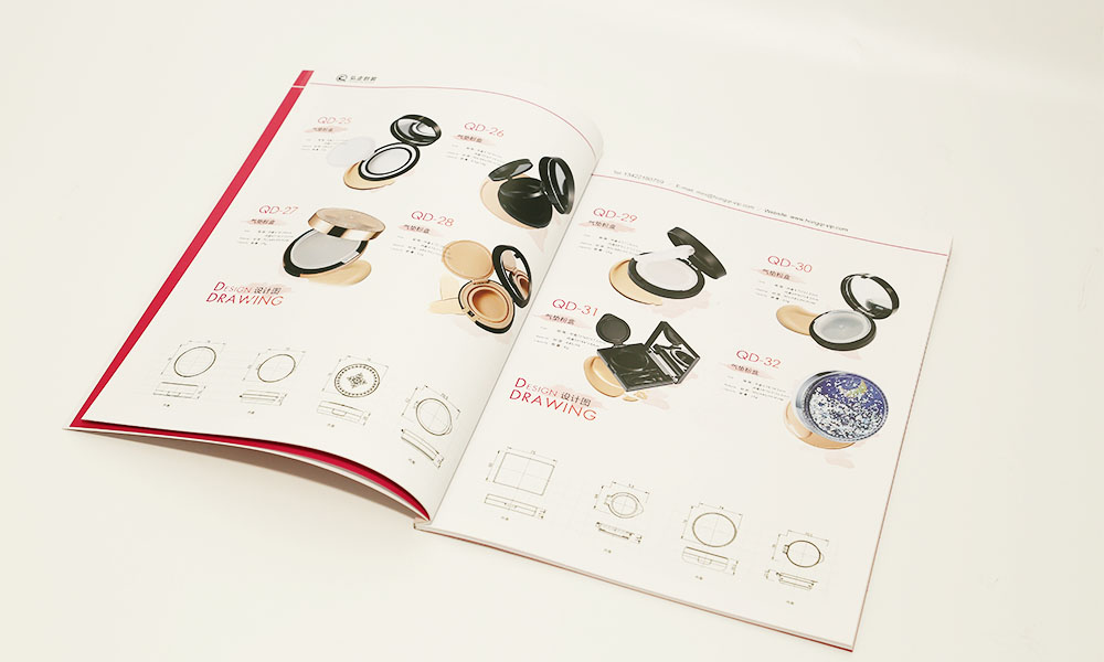 化妝品包裝畫冊設計