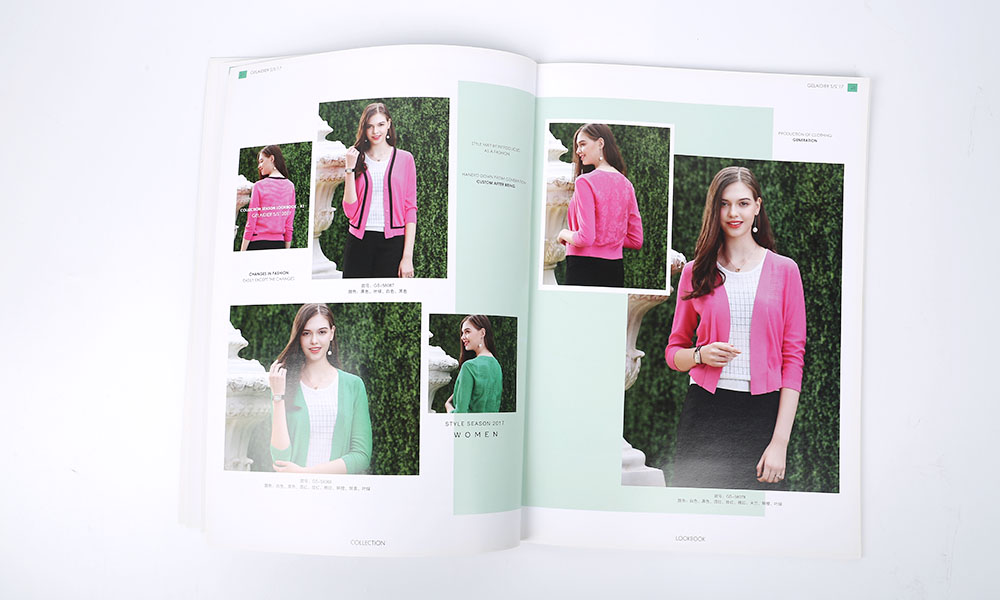 時尚品牌服裝畫冊設(shè)計