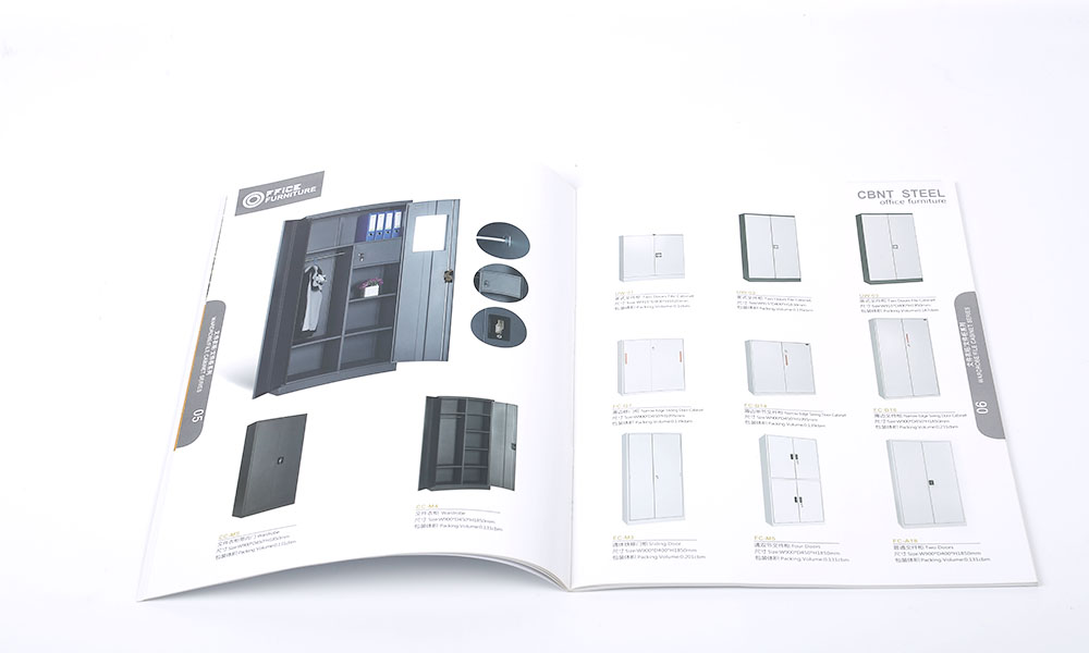 鋼柜公司產(chǎn)品畫冊設計