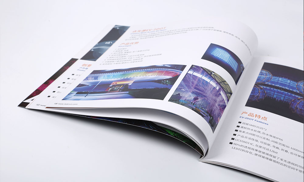 電光科技開發(fā)公司畫冊設計