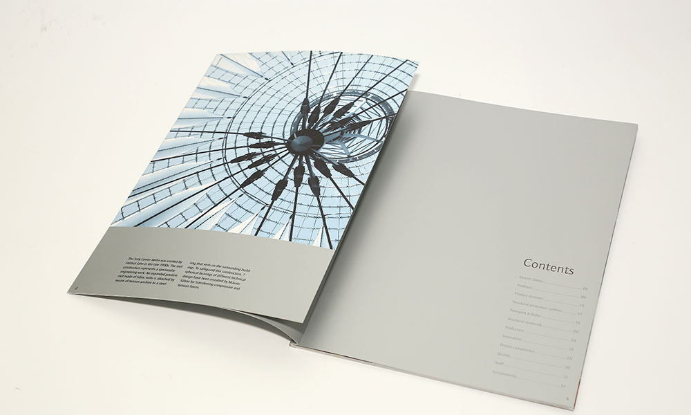 鋼結(jié)構(gòu)工程畫(huà)冊(cè)設(shè)計(jì)